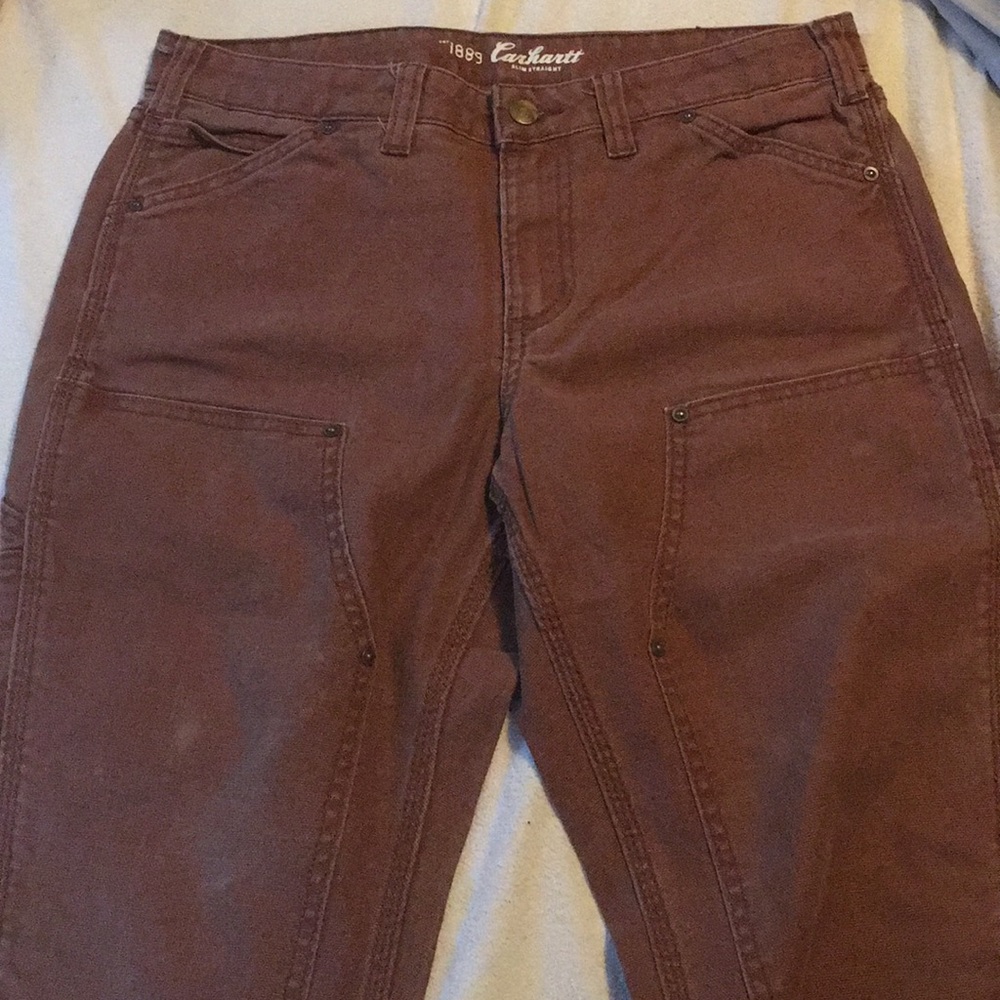 Carhartt 1889 Slim Straight Pants, Size 10